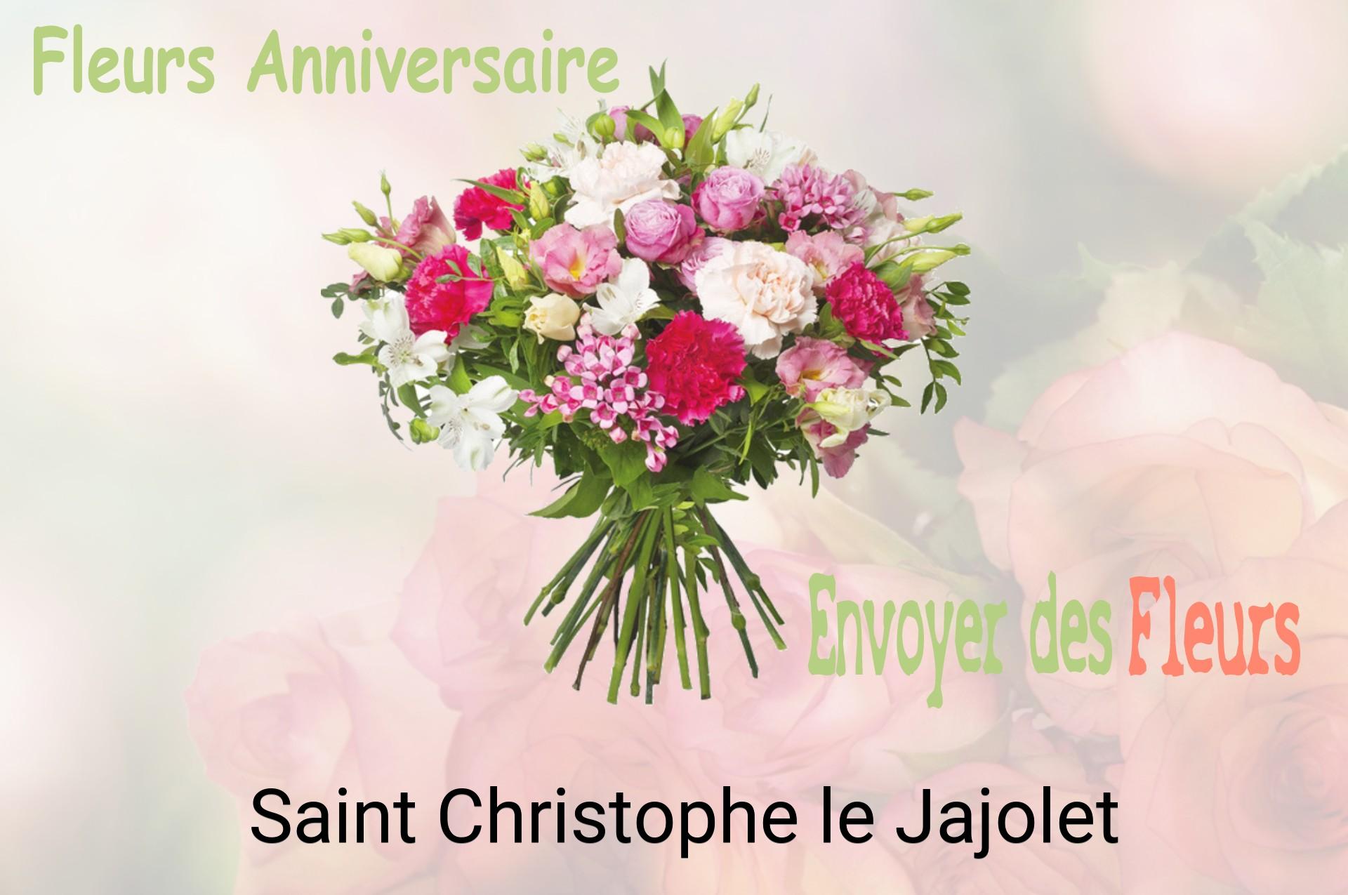 Bouquet de fleurs d’anniversaire livré à Saint-Christophe-le-Jajolet