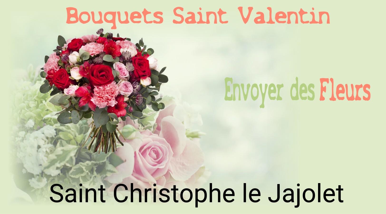 Roses de Saint-Valentin livrées à Saint-Christophe-le-Jajolet